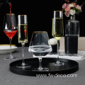 custom gold rim glass wine glasses for Wedding